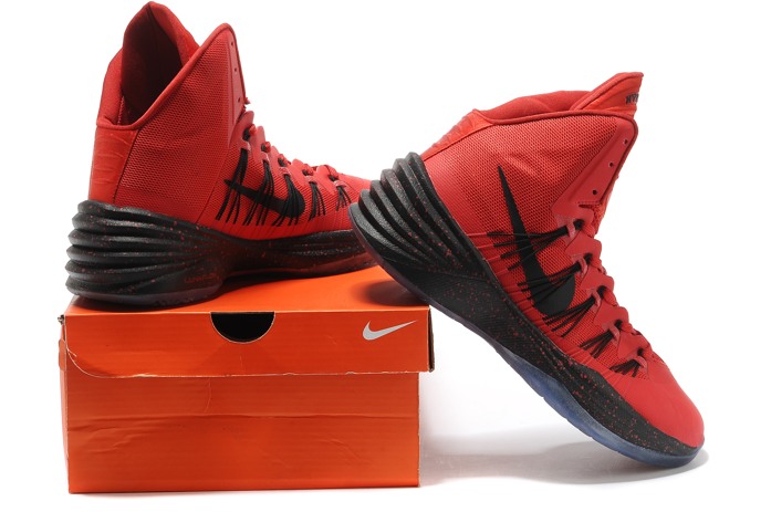 Hyperdunk 2013Nike presse Dates Hyperdunks 2013 Chaussures Hommes Rouge (2)